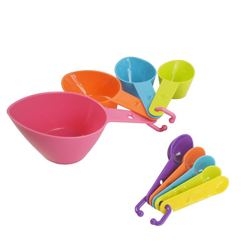 Set of 5 Hard Plastic Measuring Spoons - The Little Cook