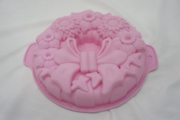 Silicone Christmas Wreath Cake Mould