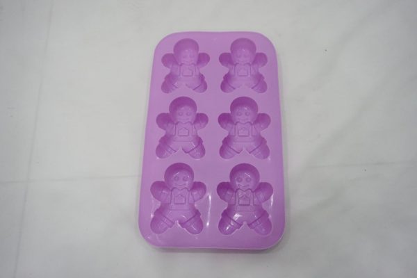 Silicone Gingerbread men cake mould