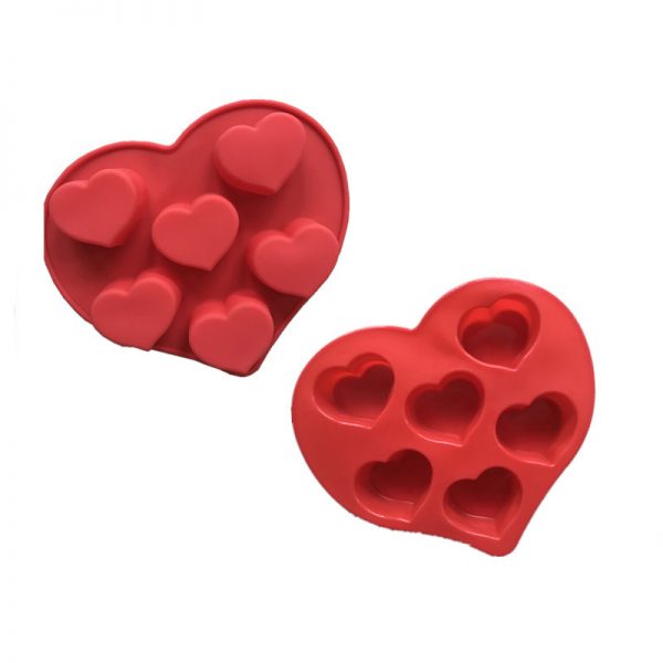 Heart muffin mould