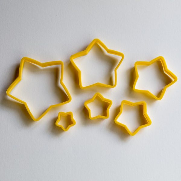 Star shaped cookie cutters